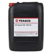 Texaco HD Diesel SAE 10W40 (20л) Полусинтетическое моторное масло