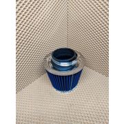 Фильтр нулевого сопротивления синий хром d-70 RS-01135